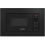 Εντοιχιζόμενος Φούρνος Μικροκυμάτων Bosch Serie 2 BFL623MB4 20 L 800 W Οθόνη LED Μαύρο Περιστροφικός Διακόπτης
