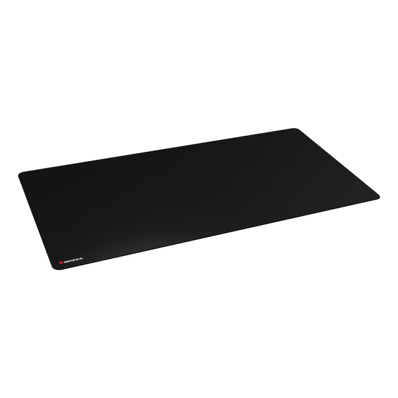 GENESIS Carbon 500 Hyper Logo, Μαύρο, Μονόχρωμο, Ύφασμα, Καουτσούκ, Mousepad Gaming