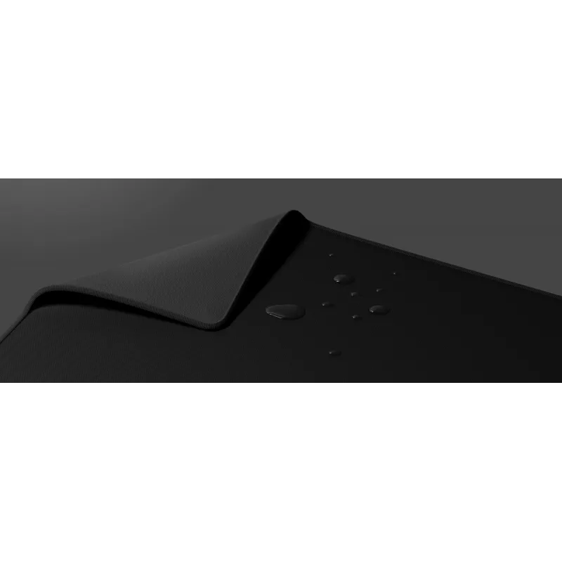GENESIS Carbon 500 Hyper Logo, Μαύρο, Μονόχρωμο, Ύφασμα, Καουτσούκ, Mousepad Gaming