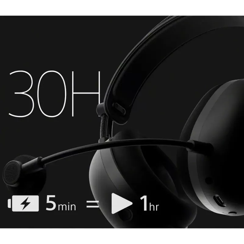 Sony Inzone H9 II Headset Ασύρματο Headband Gaming USB Type-C Bluetooth Μαύρο, Λευκό
