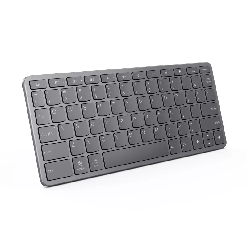 Lenovo ZG38C05820 Πληκτρολόγιο Universal USB + Bluetooth QWERTY US English Γκρι