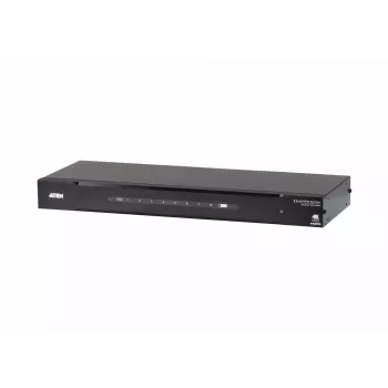 ATEN 8-Port True 4K HDMI Splitter, HDMI, 8x HDMI, 4096 x 2160 Pixel, Μαύρο, Μέταλλο, 4K Ultra HD