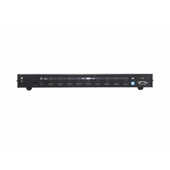 ATEN 8-Port True 4K HDMI Splitter, HDMI, 8x HDMI, 4096 x 2160 Pixel, Μαύρο, Μέταλλο, 4K Ultra HD