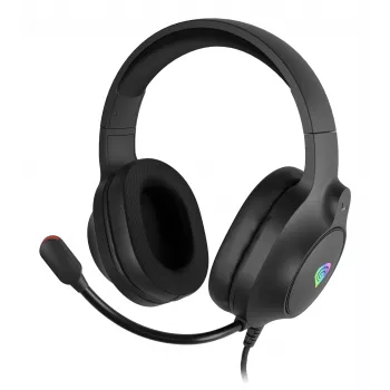 GENESIS NEON 213, ενσύρματο, Κλήσεις / Μουσική, 20 – 20000 Hz, 302 g, Headset, Μαύρο
