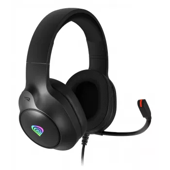 GENESIS NEON 213, ενσύρματο, Κλήσεις / Μουσική, 20 – 20000 Hz, 302 g, Headset, Μαύρο
