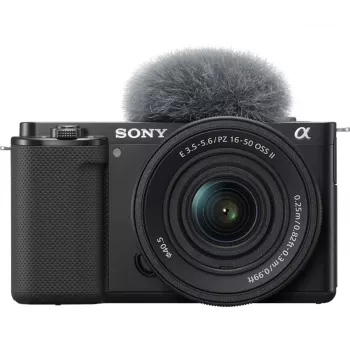 Sony ZV-E10 + E PZ 16-50mm F3.5-5.6 OSS II MILC 24.2 MP CMOS 6000 x 4000 Pixel μαύρο
