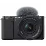 Sony ZV-E10 + E PZ 16-50mm F3.5-5.6 OSS II MILC 24.2 MP CMOS 6000 x 4000 Pixel μαύρο