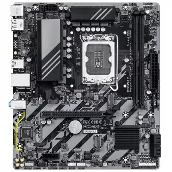 Micro-ATX Μητρική GIGABYTE B860M E — LGA 1851 για Intel Core Ultra, DDR5 έως 8800 MHz (O.C.), 2×PCIe 4.0 M.2, 1GbE