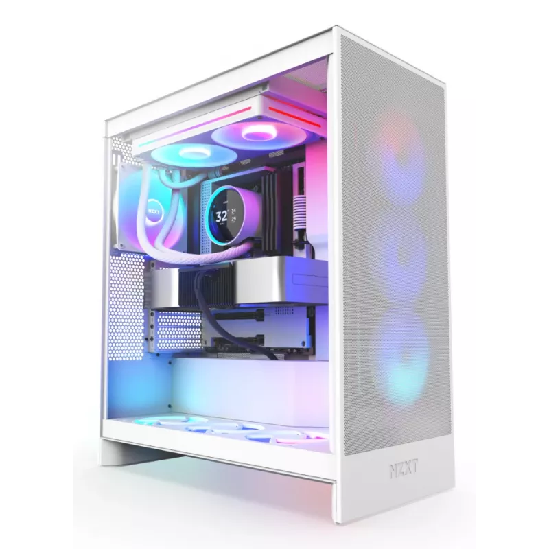 Υγρόψυκτρα All-in-One NZXT Kraken Elite 280 RGB 14 cm λευκό