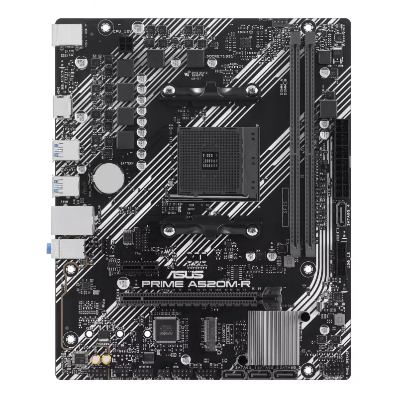 Μητρική ASUS PRIME A520M-R, AMD A520, Socket AM4, micro ATX