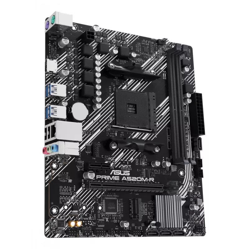 Μητρική ASUS PRIME A520M-R, AMD A520, Socket AM4, micro ATX