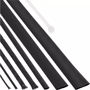 InLine Καλώδιο Σετ Sleeving + θερμοσυστελλόμενου σωλήνα μαύρο