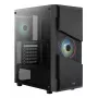 Aerocool Menace Saturn RGB Midi Tower Μαύρο