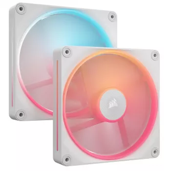 CORSAIR Icue Link Lx140-r RGB 140mm PWM Reverse Ανεμιστήρας Starter Kit - Λευκό