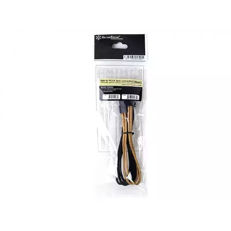 Καλώδιο τροφοδοσίας PCI-E 6-Pin Silverstone PP07-IDE6BG 0,3 m
