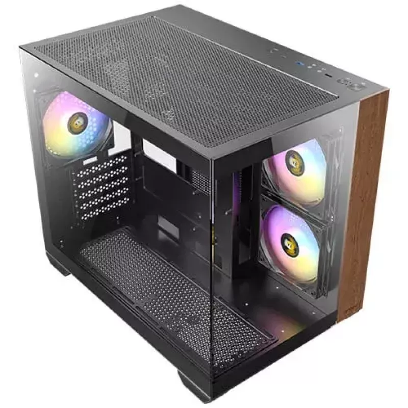 Κουτί PC Antec CX600M Midi Tower Μαύρο, Ξύλο