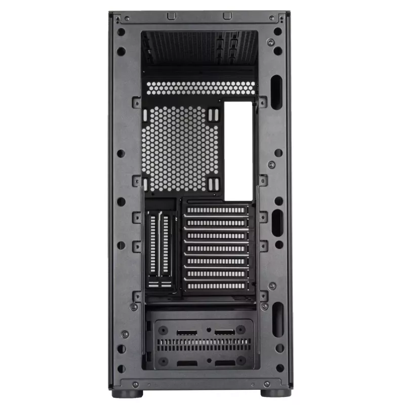 Κουτί PC Silverstone SETA D1 Midi Tower Μαύρο