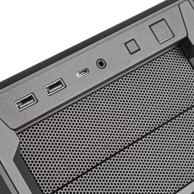 Κουτί PC Silverstone SETA D1 Midi Tower Μαύρο
