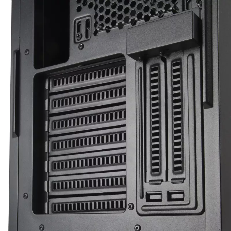 Κουτί PC Silverstone SETA D1 Midi Tower Μαύρο