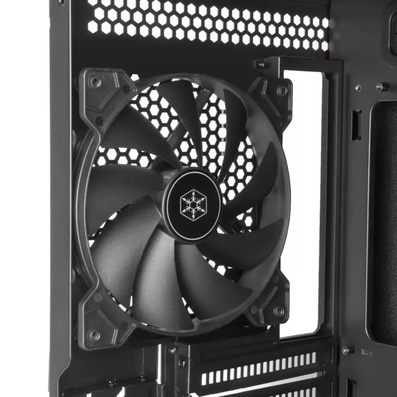 Κουτί PC Silverstone SETA D1 Midi Tower Μαύρο