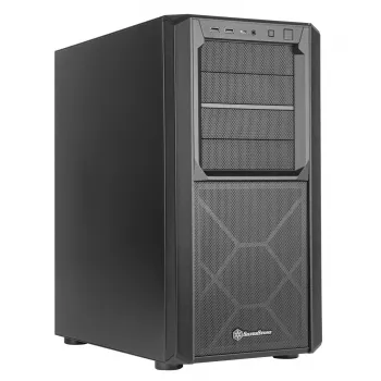 Κουτί PC Silverstone SETA D1 Midi Tower Μαύρο