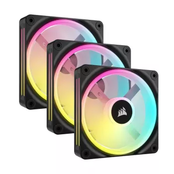 CORSAIR Qx RGB Series Icue Link Qx120 RGB 120 mm μαγνητικός ανεμιστήρας οροφής RGB Starter Kit