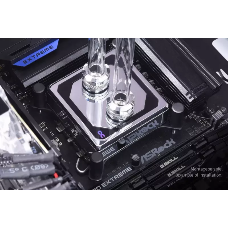 Υδατόψυκτη Alphacool 13083 Brass Copper Chrome 70mm