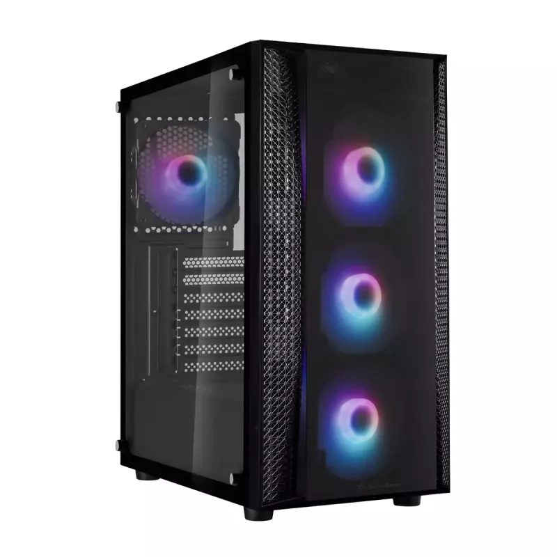 Κουτί PC Silverstone FARA B1 PRO Tower Μαύρο