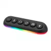 Streamplify HUB DECK 5 διανομέας USB, 4x USB 3.0, 1x USB 2.0, RGB, 12V, καλώδιο τροφοδοσίας ΕΕ, μαύρο