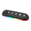 Streamplify HUB DECK 5 διανομέας USB, 4x USB 3.0, 1x USB 2.0, RGB, 12V, καλώδιο τροφοδοσίας ΕΕ, μαύρο