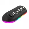 Streamplify HUB DECK 5 διανομέας USB, 4x USB 3.0, 1x USB 2.0, RGB, 12V, καλώδιο τροφοδοσίας ΕΕ, μαύρο