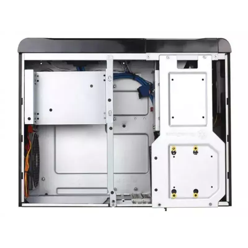 Κουτί PC Silverstone GD06B Desktop Μαύρο