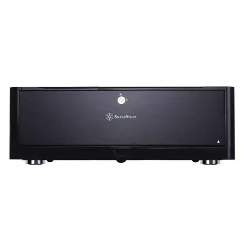 Κουτί PC Silverstone GD06B Desktop Μαύρο