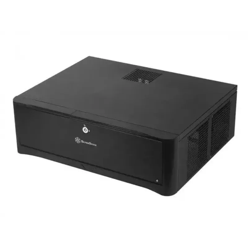 Κουτί PC Silverstone GD06B Desktop Μαύρο