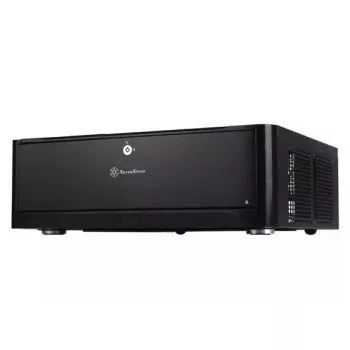 Κουτί PC Silverstone GD06B Desktop Μαύρο