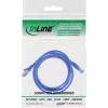 InLine Καλώδιο Patch S/FTP PiMF Cat.6A χωρίς αλογόνα 500 MHz μπλε 3 m