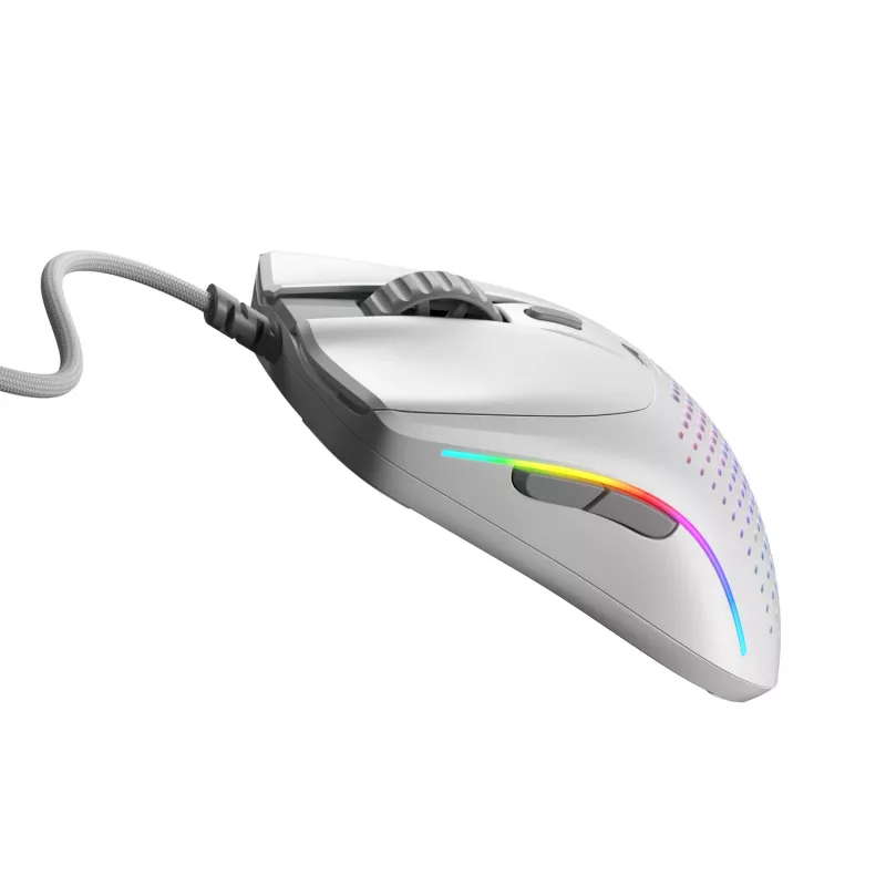 Glorious Gaming Glorious Model O 2 Mini - Ματ λευκό, Δεξιόχειρας, Οπτικό, USB Type-A, 26000 DPI, Λευκό