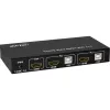 InLine 2x1 HDMI KVM Switch, 2x1, HDMI 4K2K, USB 2.0-Hub, με Ήχο