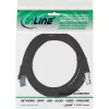 InLine Καλώδιο Patch S/FTP PiMF Cat.6A αλογονούχο ελεύθερο 500 MHz μαύρο 1,5 m