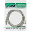 InLine Patchkabel S/FTP PiMF Cat.6A αλογονούχο 500MHz γκρι 0,5m