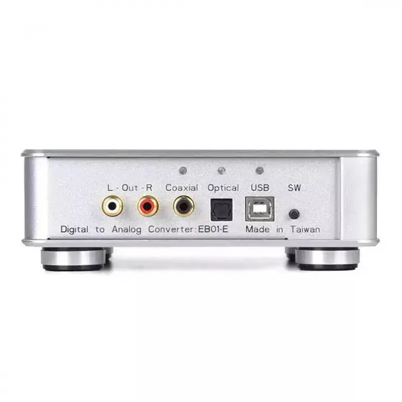 Audio Interface Silverstone EB01-E ασημί
