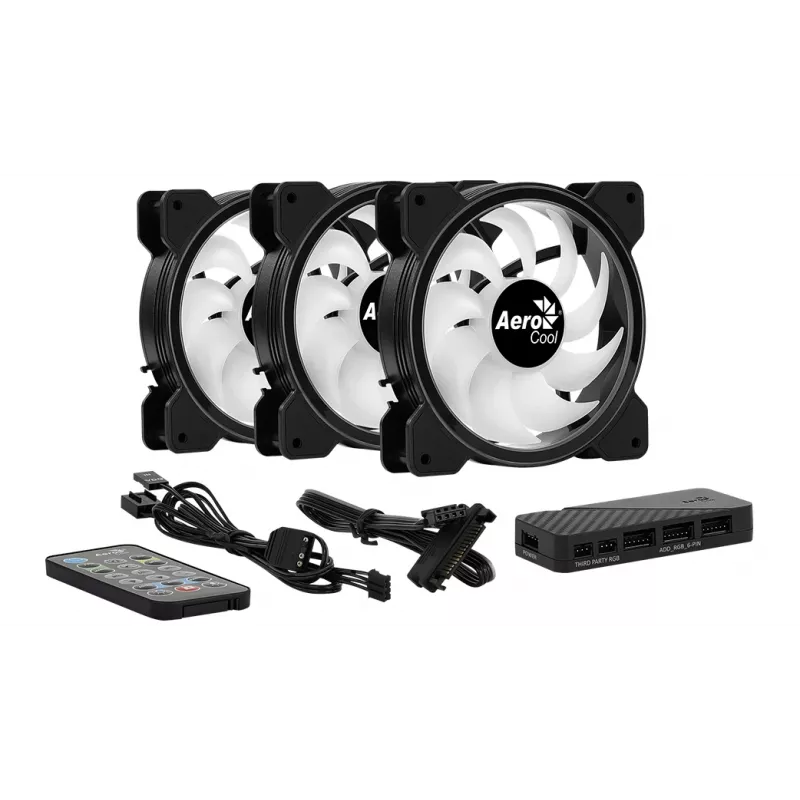 Aerocool Saturn 12F ARGB Pro ανεμιστήρας κουτιού υπολογιστή 12 cm μαύρο
