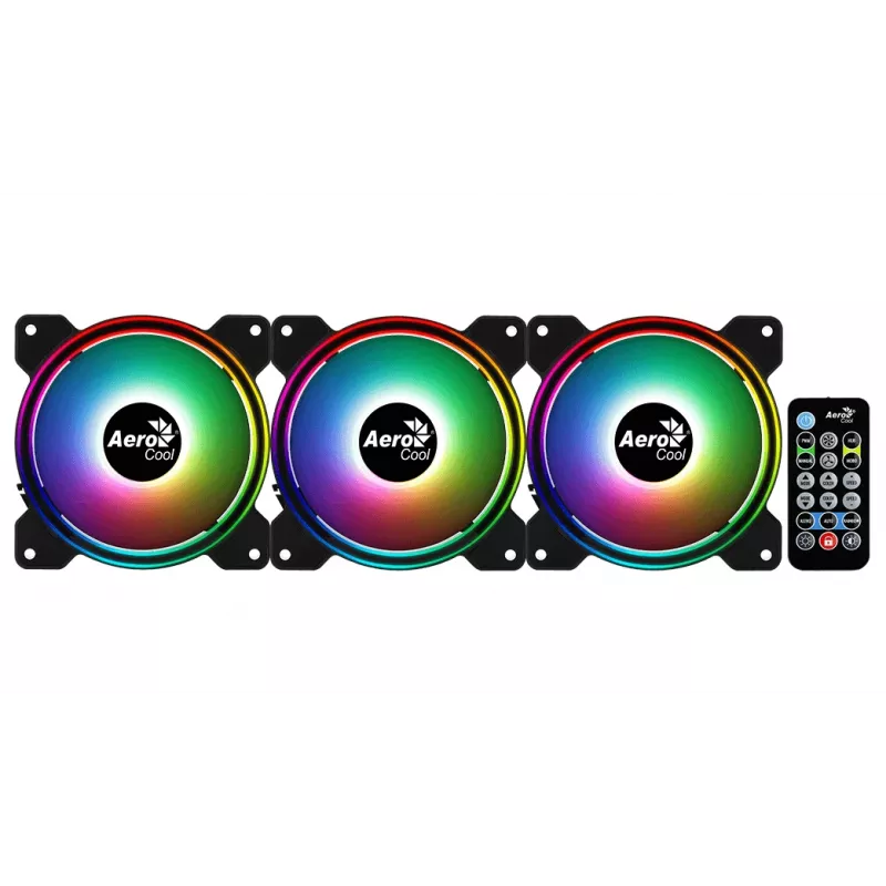 Aerocool Saturn 12F ARGB Pro ανεμιστήρας κουτιού υπολογιστή 12 cm μαύρο
