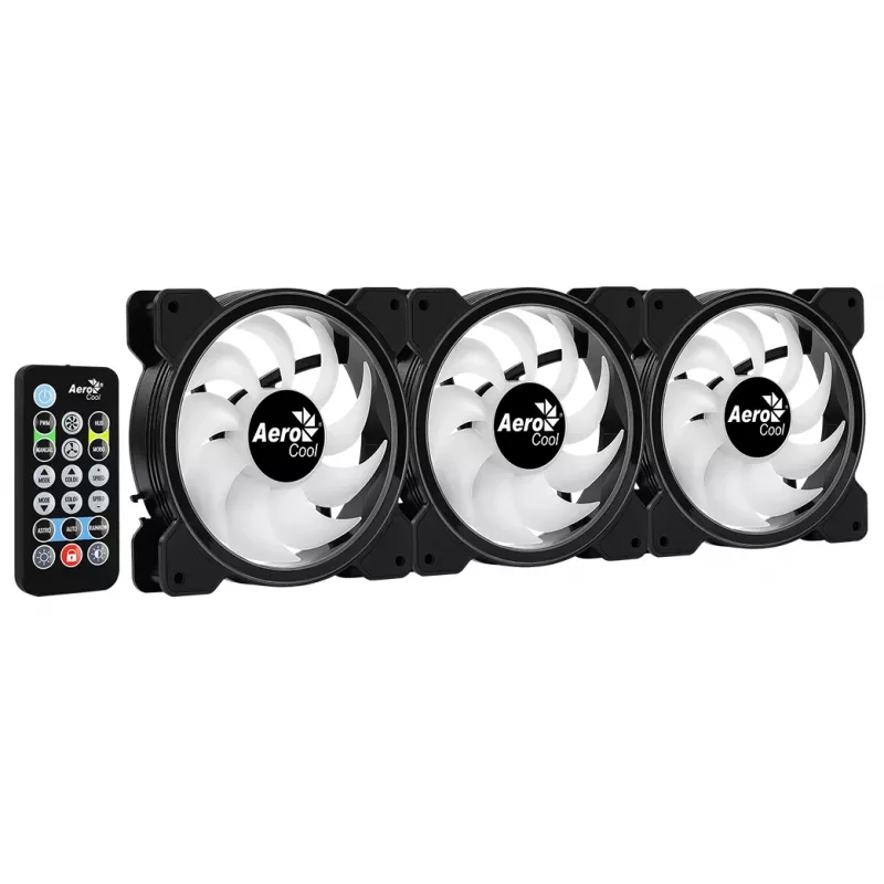 Aerocool Saturn 12F ARGB Pro ανεμιστήρας κουτιού υπολογιστή 12 cm μαύρο