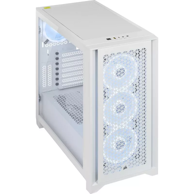 CORSAIR Κουτί Midi Tower - Icue 4000d RGB Λευκό