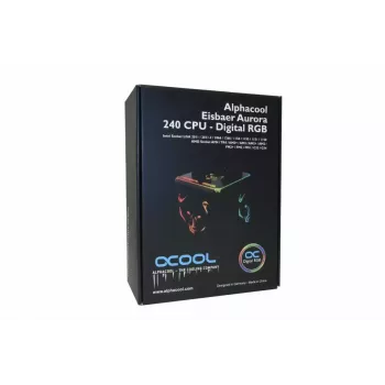 Υδρόψυξη Alphacool Eisbaer Aurora 240 CPU Επεξεργαστής Μαύρο