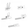 Δεματικά καλωδίων Label-the-cable LTC 2530 λευκό