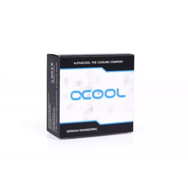 Alphacool Eiszapfen 17594 αντάπτορας 90°, G1/4 αρσενικό σε G1/4 θηλυκό, μαύρος