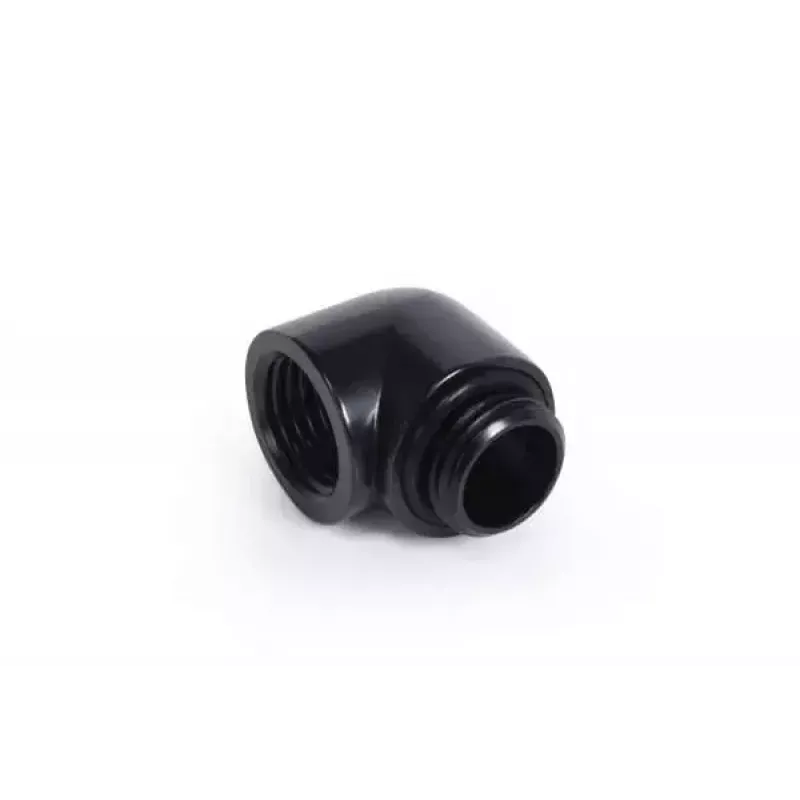 Alphacool Eiszapfen 17594 αντάπτορας 90°, G1/4 αρσενικό σε G1/4 θηλυκό, μαύρος