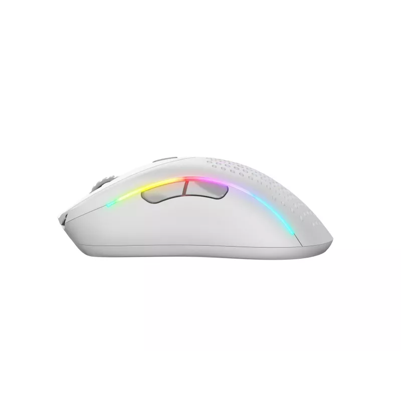 Glorious Gaming Glorious Model D 2 Wireless - ματ λευκό, δεξιόχειρας, RF Wireless, 19000 DPI, λευκό
